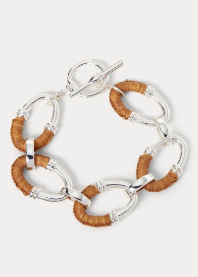 Pulseiras Ralph Lauren Raffia Link Mulher 26314-GNBC